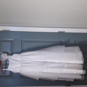 David's bridal flower girl dress